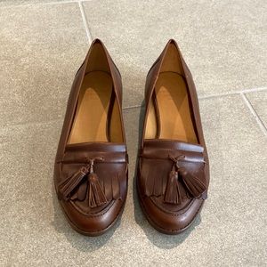 New SÉZANE Lisa Loafers in Smooth Chocolate Heritage